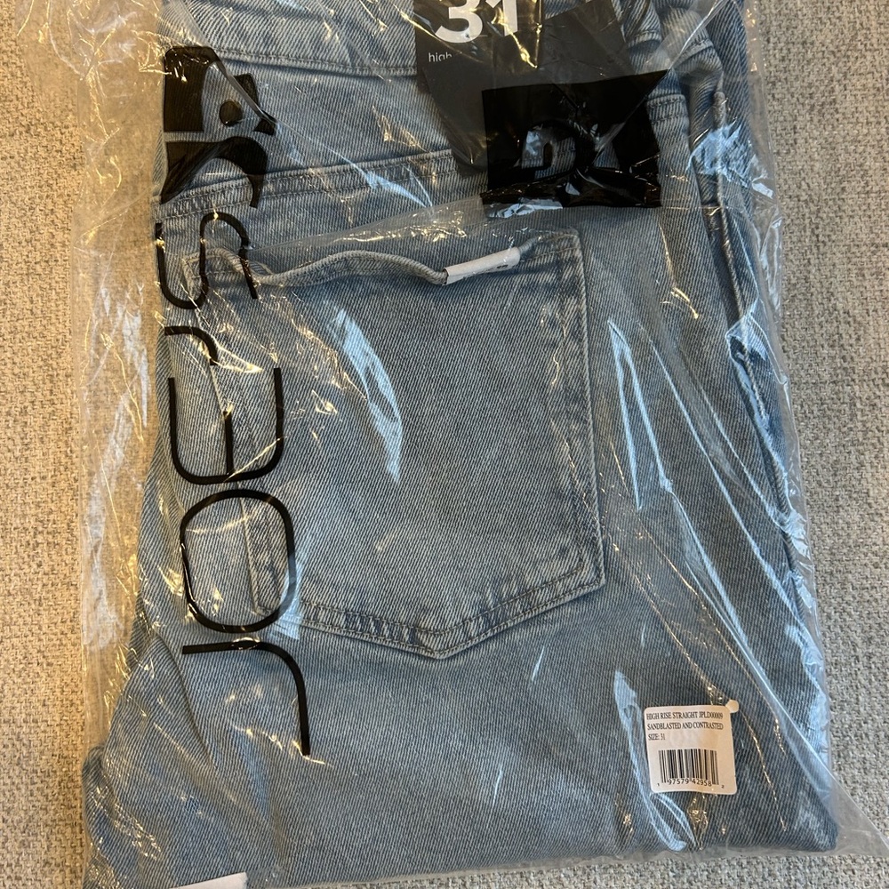 Joe's Jeans Women's High Rise Straight Jeans in Light Blue